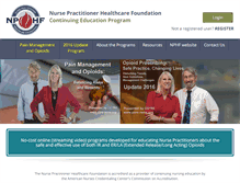 Tablet Screenshot of nphf-core.com